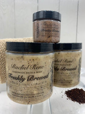 
            
                Load image into Gallery viewer, Freshly Brewed - Coffee Infused Body Polish Sugar Scrub
            
        