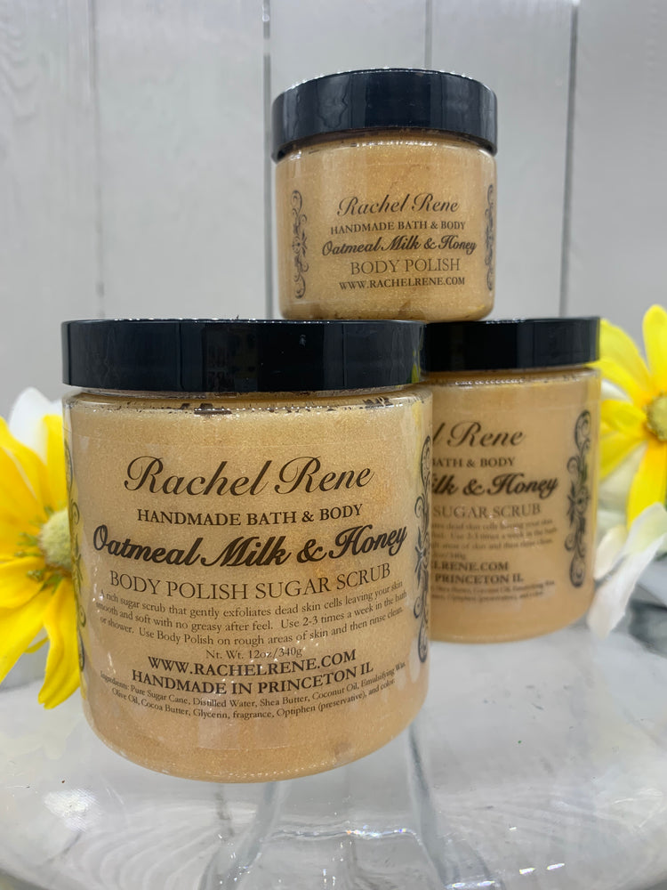 Oatmeal Milk & Honey - Body Polish Sugar Scrub
