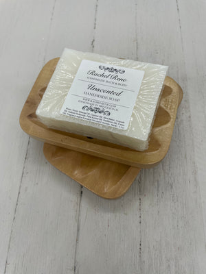 Soap Dish - Wooden Rectangle