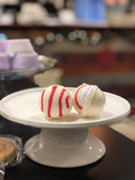 Candy Cane Bath Bombs