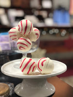 Candy Cane Bath Bombs