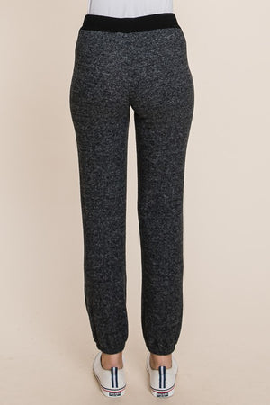 Charcoal Brushed Joggers