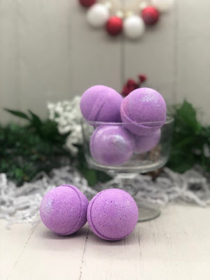 Sugar Plum Fairy Bath Bombs
