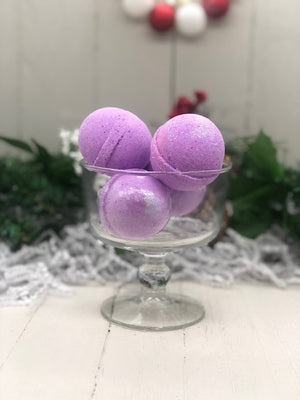Sugar Plum Fairy Bath Bombs