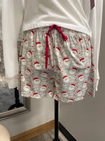 Cheerful Santa Pajama Shorts