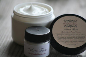 Velvet Face - Daily Facial Cream With Pumpkin Seed Oil, Exotic Butters and Hyaluronic Acid For Radiant Complexion 2.4 oz