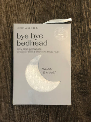 Bye Bye Bedhead - Printed Satin Pillowcase