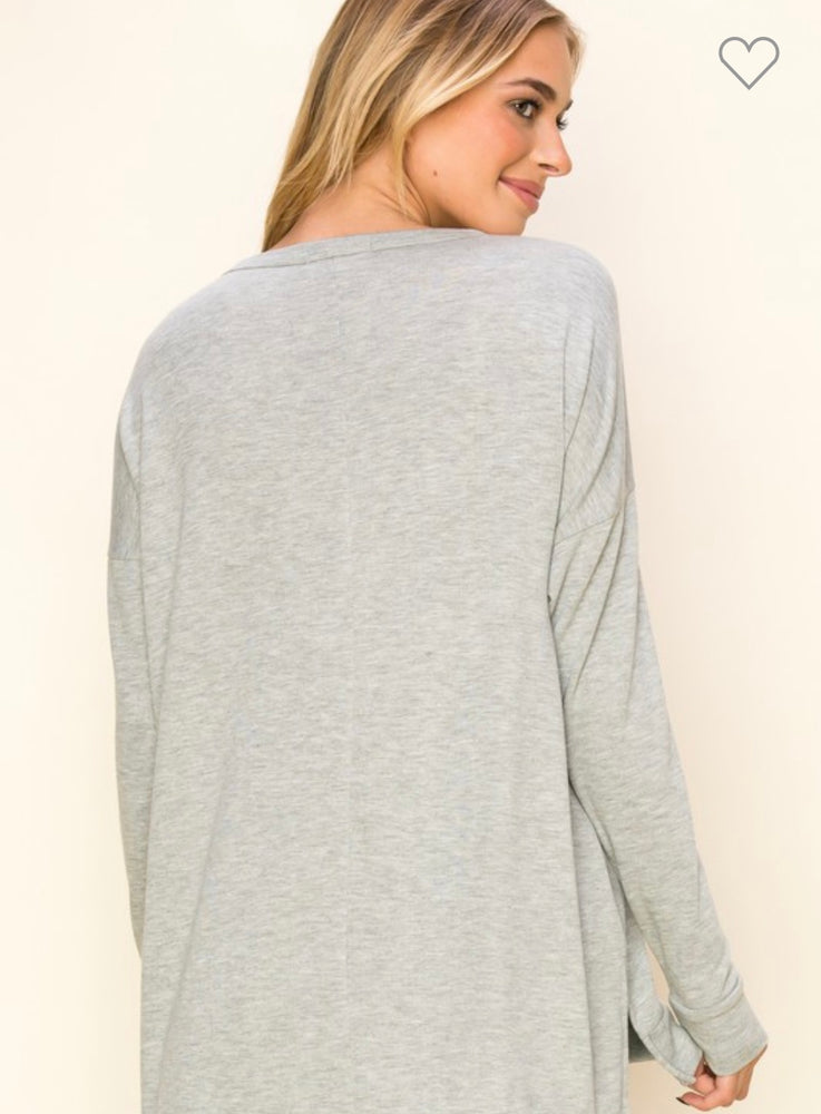 
            
                Load image into Gallery viewer, Staccato Crew Neck - Heather Grey
            
        
