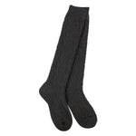 World's Softest Weedend Cable Knee-High - Black