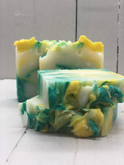 
            
                Load image into Gallery viewer, Aloe &amp;amp; Summer Herbs Soap Bar
            
        