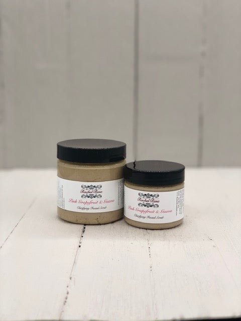 Pink Grapefruit and Guava Clarifying Facial Scrub