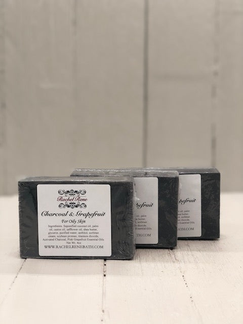 Charcoal & Grapefruit Facial Soap Bar