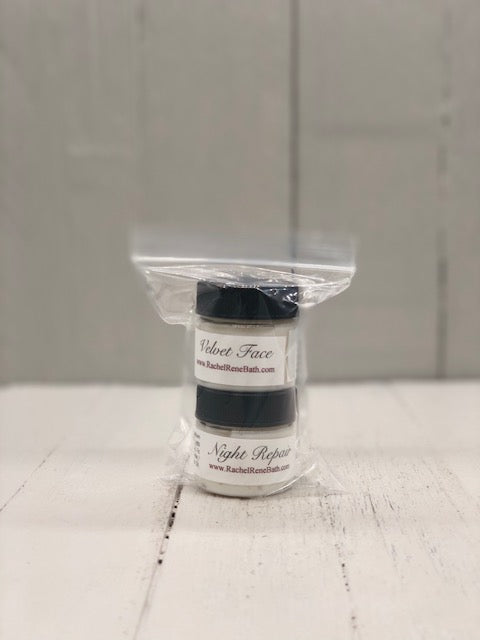 Facial Cream Sample Set - Velvet Face and Night Repair