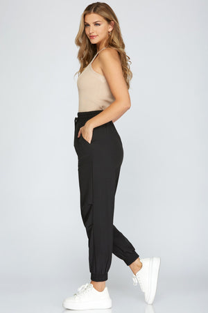 Light Weight Jogger - Black