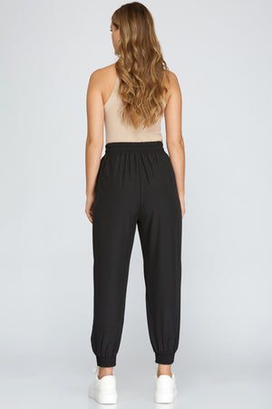 Light Weight Jogger - Black