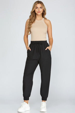 Light Weight Jogger - Black
