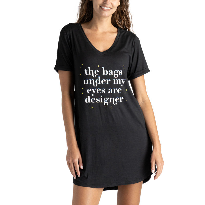 
            
                Load image into Gallery viewer, The Bags Under My Eyes - Sleep Shirt
            
        